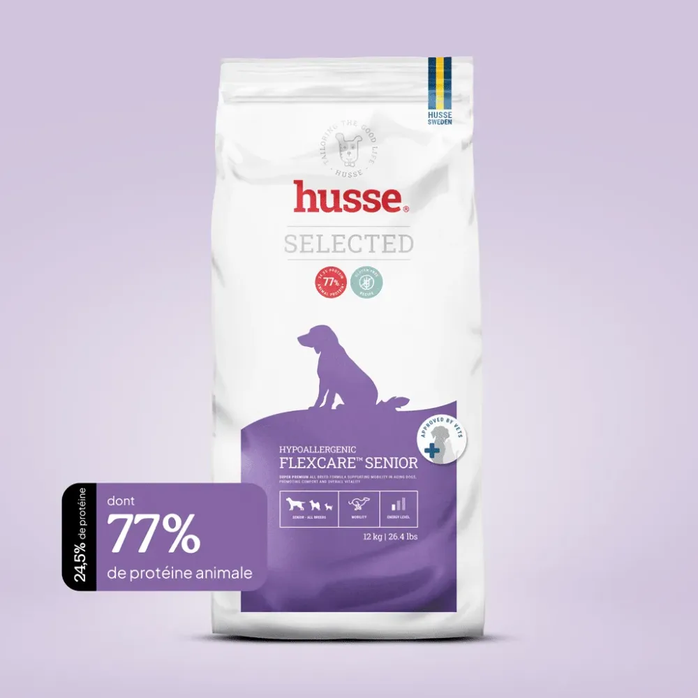 Croquettes soutien des articulations chien senior